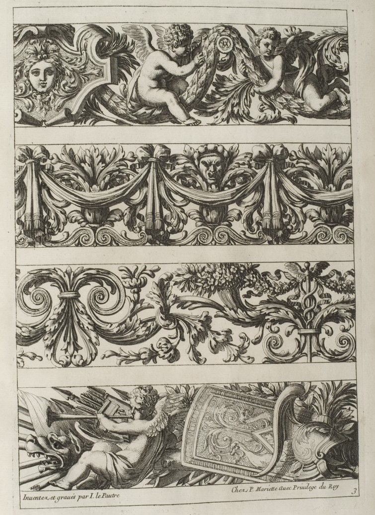 border grotesques and arabesques