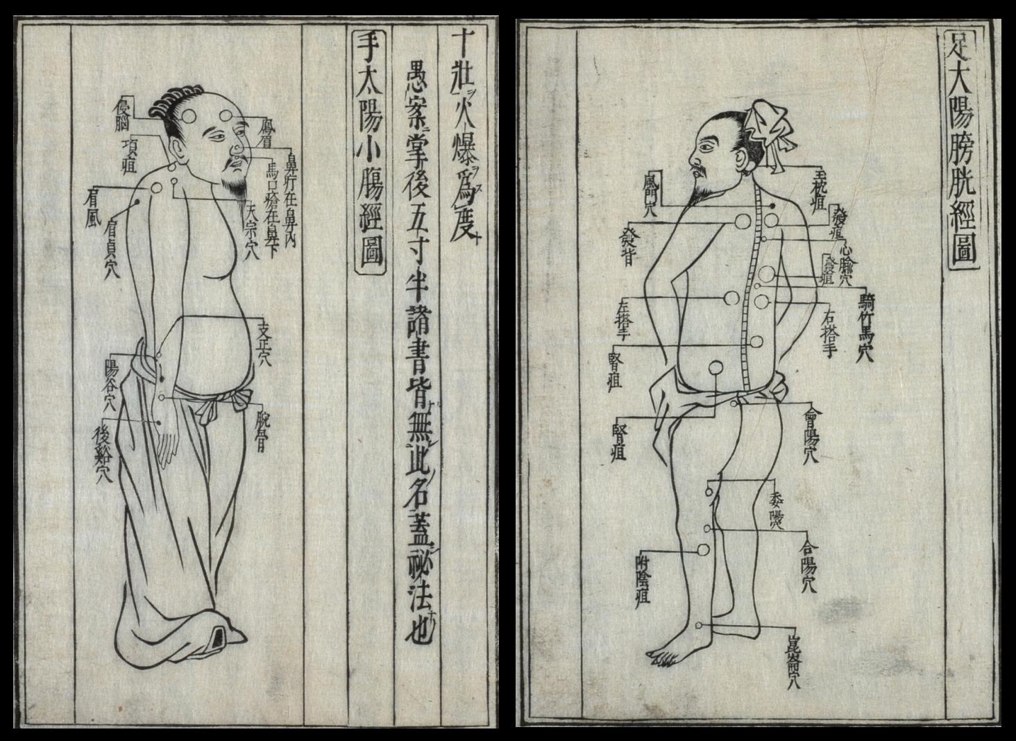 body energy points - Japanese rare medical text