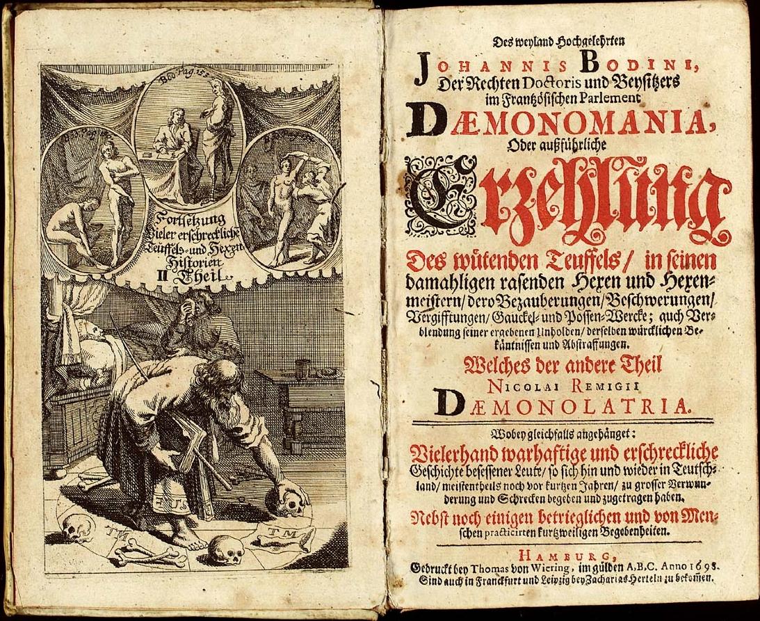 frontispiece and titlepage - Daemonomania