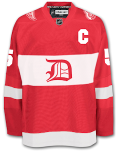 red wings 3rd jersey