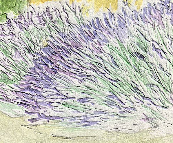 Lavender, Farmhouse near Todi,