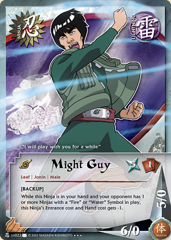 [Naruto+Cards+Eternal+Rivalry++N-us022+Might+Guy+(1st+Edition).jpg]