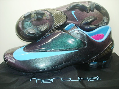 goes purple nike mercurial vapor ix ag cr7 football boots murah