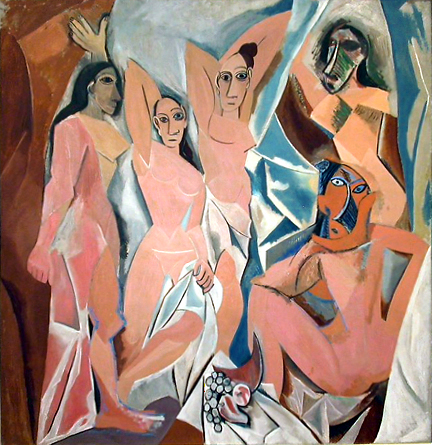 Pablo Picasso - Les Demoiselles d'Avignon (1907)