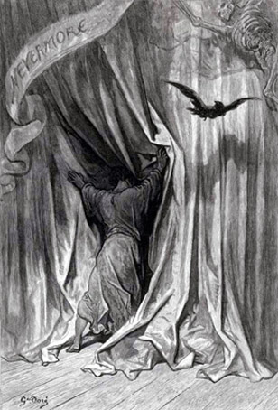Gustave Doré - Edgar Allan Poe's The Raven