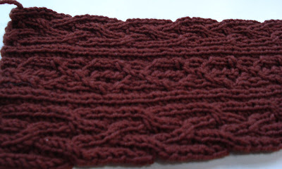 Front of DH scarf - click for details