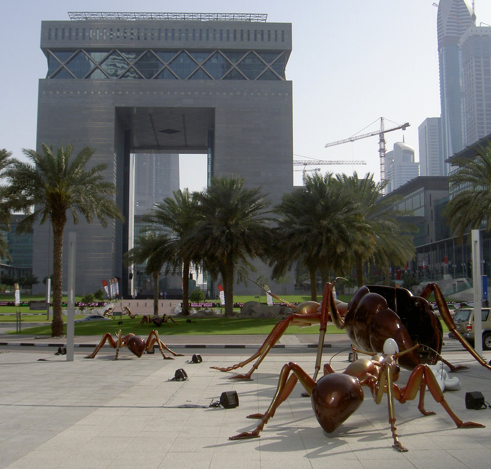 [Ants+with+DIFC+gate+behind.JPG]