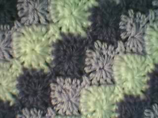 [3+coloured+crochet+prem+baby+blanket+in+lilacs+close+up+of+stitch.JPG]