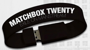 MatchBox Twenty USB Wristband