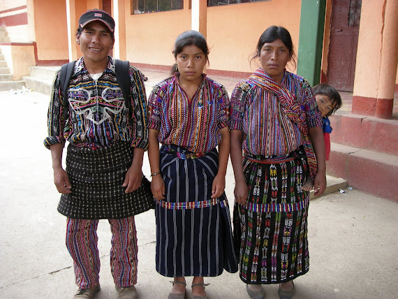 Familia indigena de Guatemala