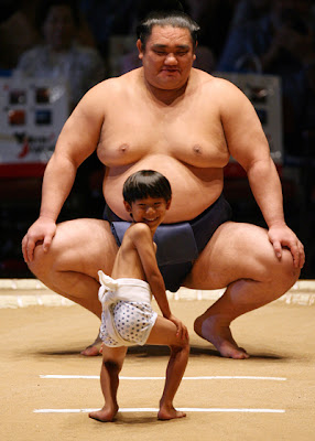 enfant drole sumo