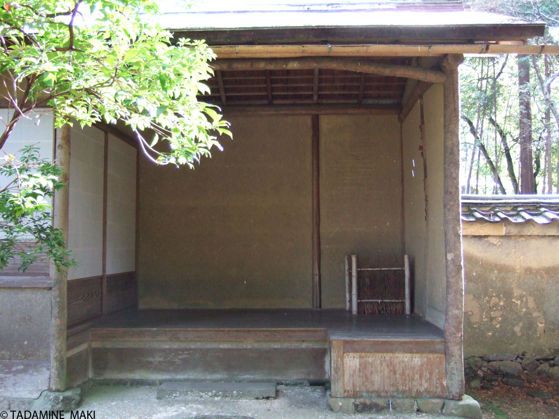 A rustic house, at Saiho-ji Temple, in Kyoto