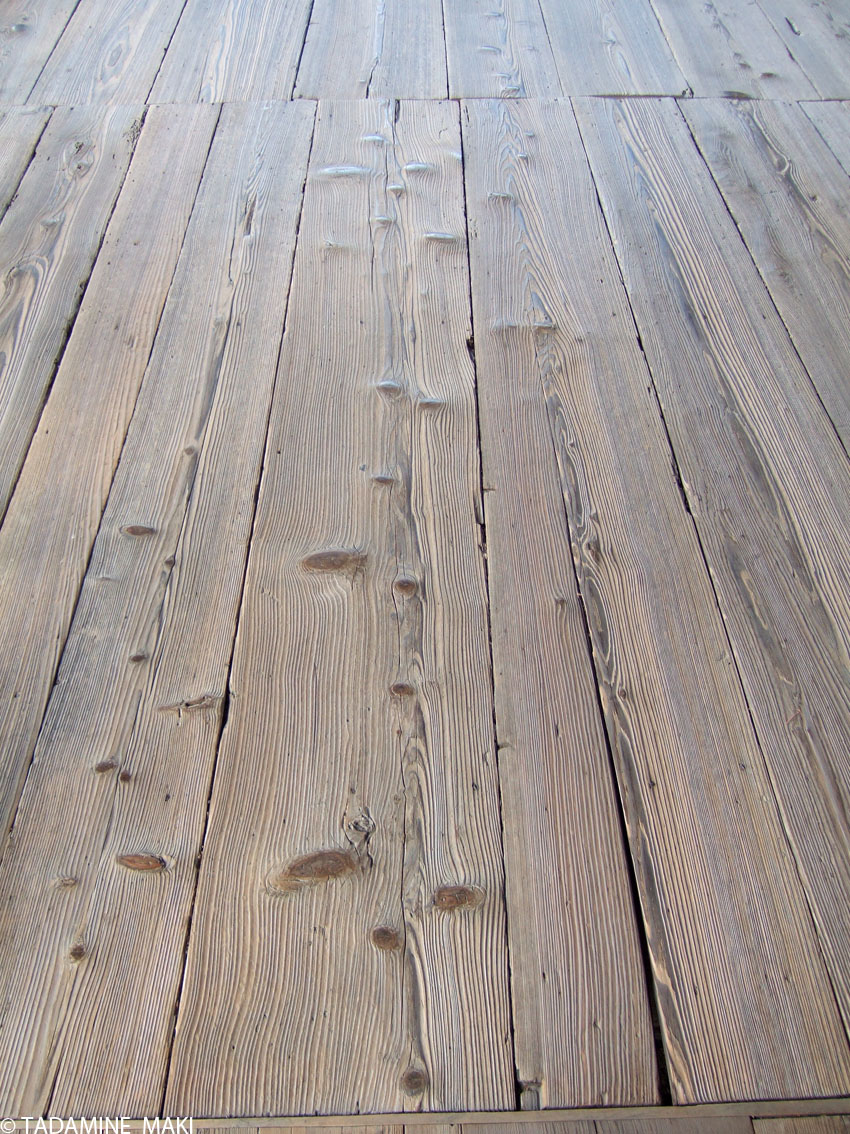 Wooden floor, at Tofukuji Temple, in Kyoto