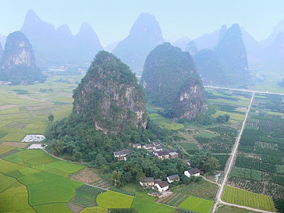 paysage de Chine
