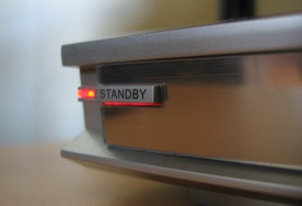 DVD player standby button