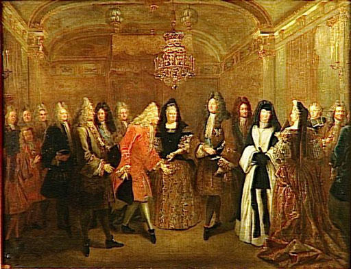 [Louis+de+Silvestre,+dit+Silvestre+le+Jeune,+Louis+XIV+reçoit+à+Fontainebleau+le+Prince+électeur+de+Saxe.+27+septembre+1714.jpg]