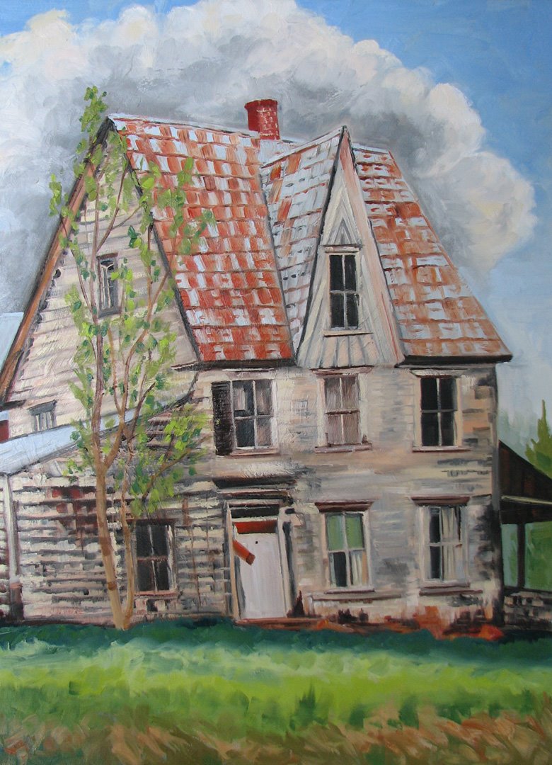 [188-Coulter's+House,+Oil+on+Canvas,+30+x+22.jpg]