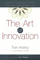 The cover of The Art of Innovation, by Tom Kelley