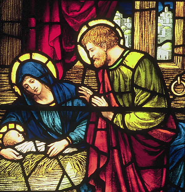 [Nativity+window+Mary+Joseph+Jesus+close-up+by+Powell.jpeg]
