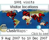 My first 1001 visitors