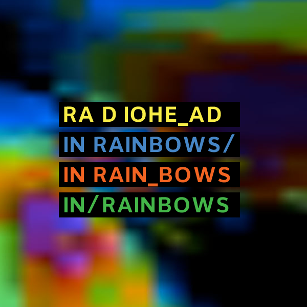 Alternate Official In Rainbows cover 2