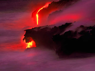 DUVAR KAITLARI Evening+Glow,+Hawaii-734612