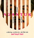  Poster of Agantuk (The Stranger), 1991 designed by Satyajit Ray