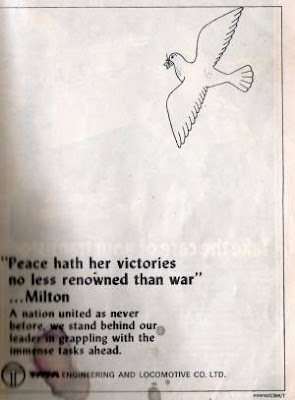 Ad of TATA during 1971 War