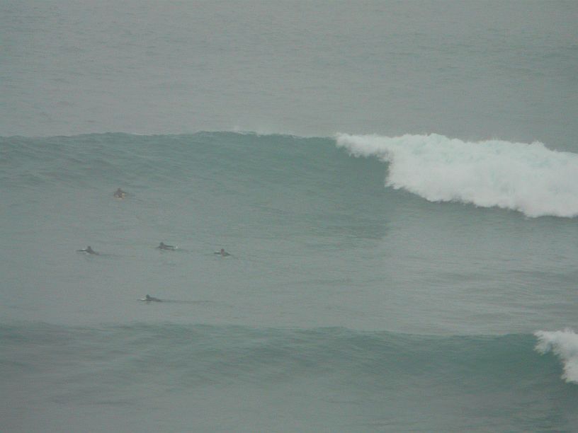 sesión de surf del 22 de febrero del 2008 - la triangu