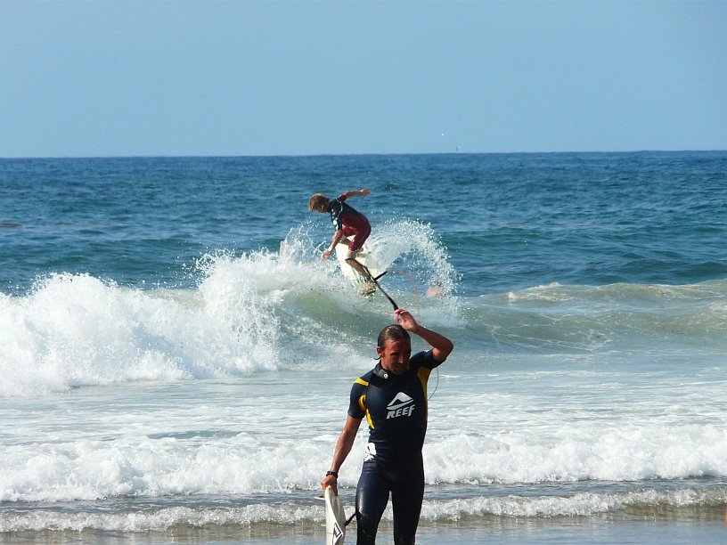 sesión de surf del 30 de julio del 2008 - sopelana