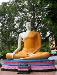 Buddha image at Manik Temple