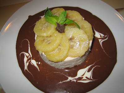 recettes dessert Délice de bananes et son coulis de chocolat