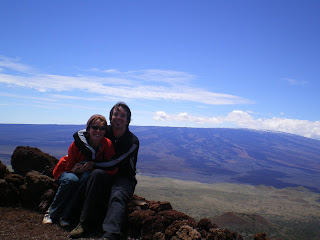 at the top of Mauna Kea
