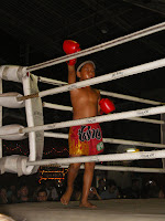 the Muay Thai Boxing contender