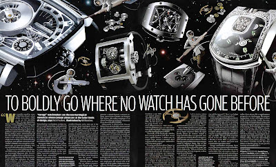 TO BOLDLY GO WHERE NO WATCH HAS GONE BEFORE!