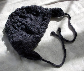 Earflap
beanie knitting pattern for hat with earflaps from