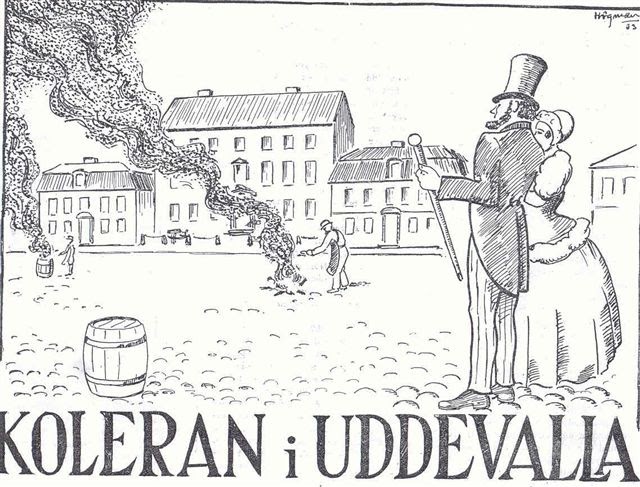 uddevallabloggen.se: Koleran i Uddevalla - fasansfulla dagar