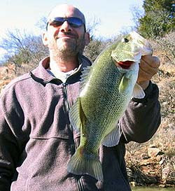 Lake Tom Steed Oklahoma Bass Fishing Report by Mike Diehl