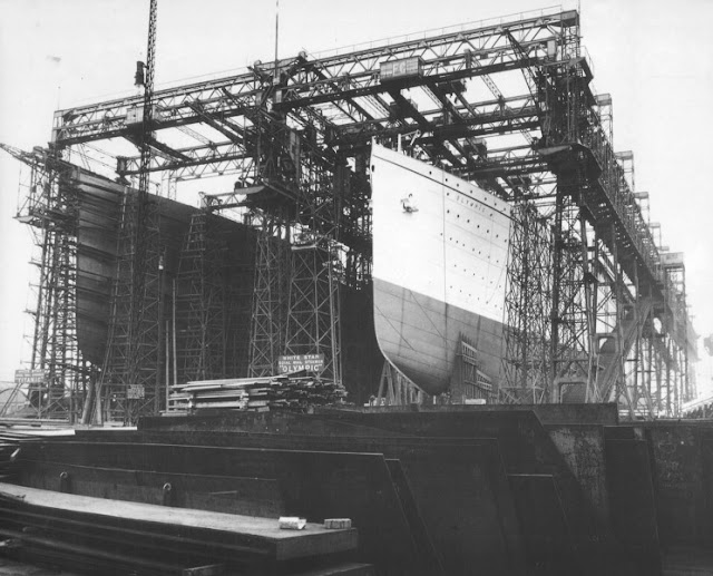 Construcción del Titanic y Olympic