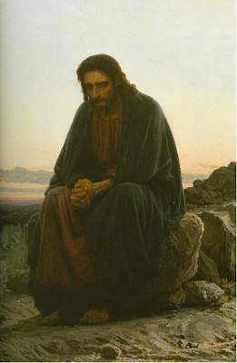 "Christ in the Wilderness" by Ivan Kramskoy - 1873