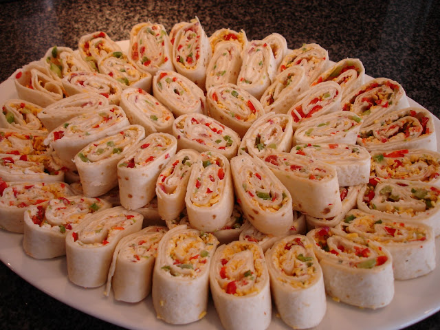 The perfect party appetizer - tortilla pinwheels
