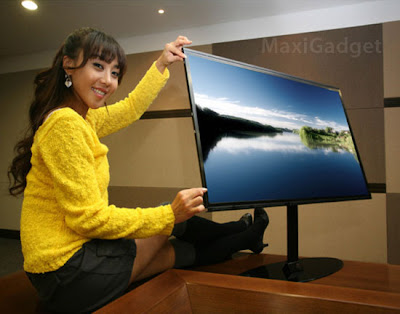 Samsung TVHD 1cm - Record à Battre : TV Samsung LCD 40&quot; Full HD 1cm d'Epaisseur ! -