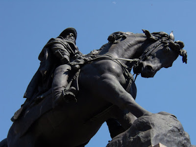 Ettore Ferrari: Monumento equestre a Garibaldi. Rovigo, piazza Garibaldi