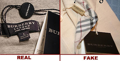 burberry clothing tag
