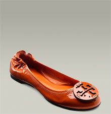 tangerine ballet shoe