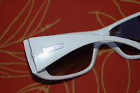 picture of fake white Chanel sunglasses