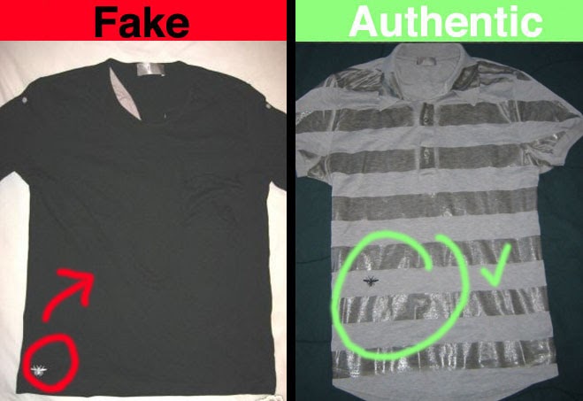 how to spot a fake dsquared t shirt