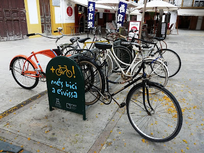 Bike Rack in Ibiza