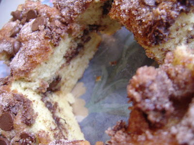 Chocolate Chip Sour Cream Cake